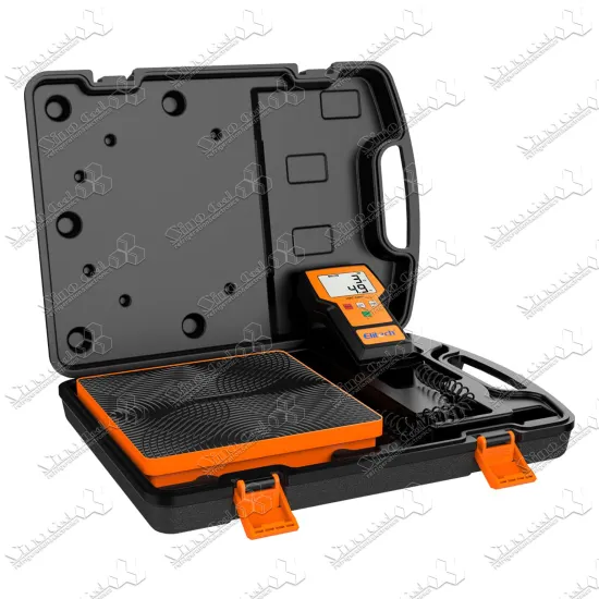 Elitech LMC-100F+ Refrigerant Charging Scale - 110Lbs High Precision Freon Scale