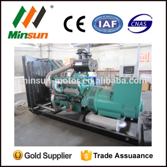 Shangchai 375 kva 300kw generator set for hospital