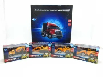 24 PCS DIE CAST CONSTRUCTION CAR