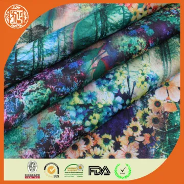 Best selling printed scuba knit fabric polyester fabric price per meter
