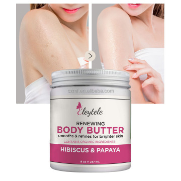 Wholesale Private Label Natural Vegan Shea Butter Cream Whitening Moisturizing Organic Mango Whipped Body Butter