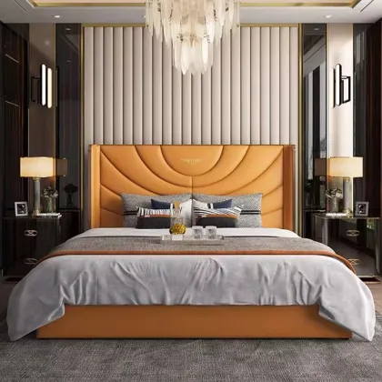 Modern Adjustable Canopy Bedding Set for Californian King Size Beds