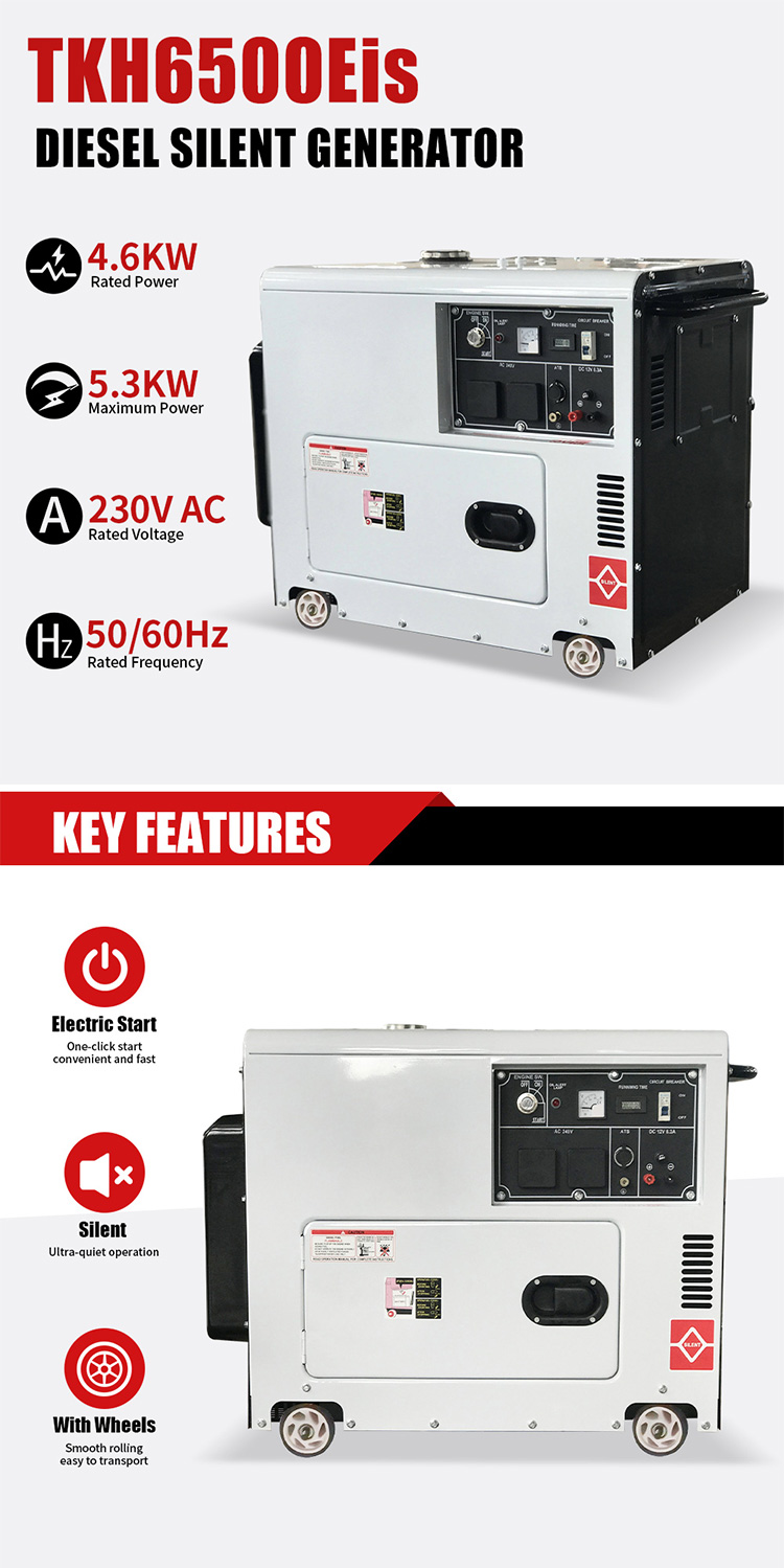 TKH6500Eis Diesel Generator（4）