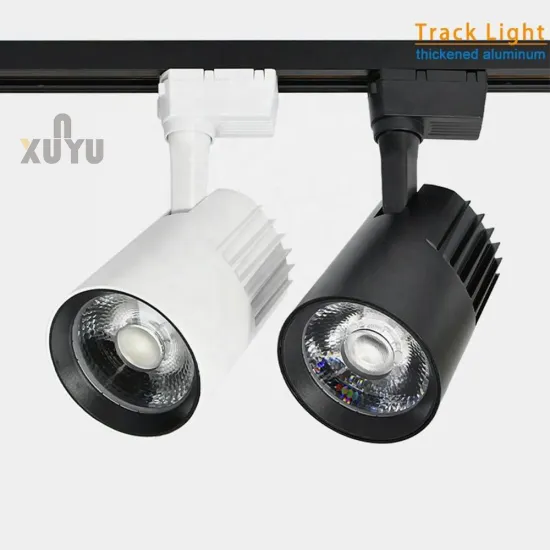 Dimmable LED Track Lighting Aluminum - 24W/32W/40W LED COB Ceiling Surface-Mounted Spotlight