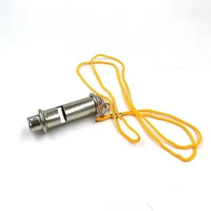 High-Quality Metal Referee Whistle - Wildlife Whistle