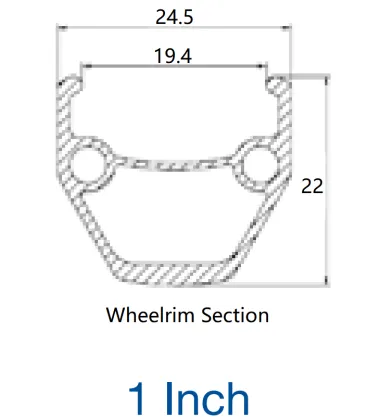 Double-layer Wheel Rim for Wheelchair