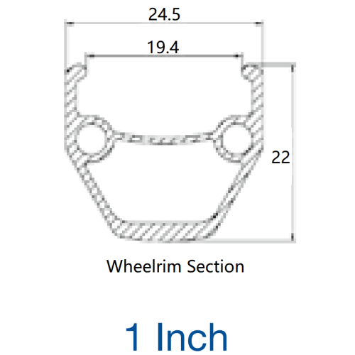 Borda de roda de camada dupla para cadeira de rodas