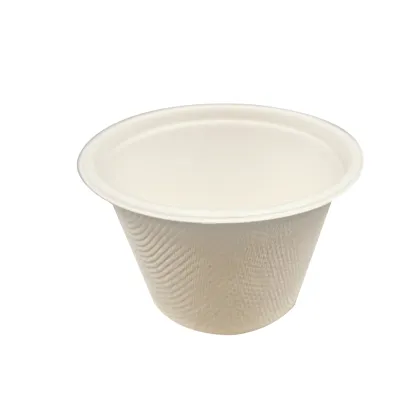 Ecochoice Compostable Sugarcane Bagasse 16 oz Round Bowl