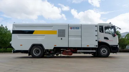 New Energy Electric Hybrid 10 Cubic Meters Sweeper Road Sweeper by Dongfeng Tianjin with Nintex Agent Battery
