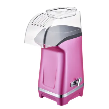 Small Hot Air Popcorn Machine Home Electric Mini Popcorn Machine With Heat Protection No Oil Needed Hot Air Popcorn Maker