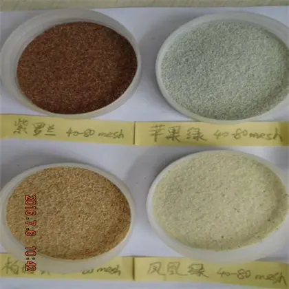 Natural cheap reptile stone sand
