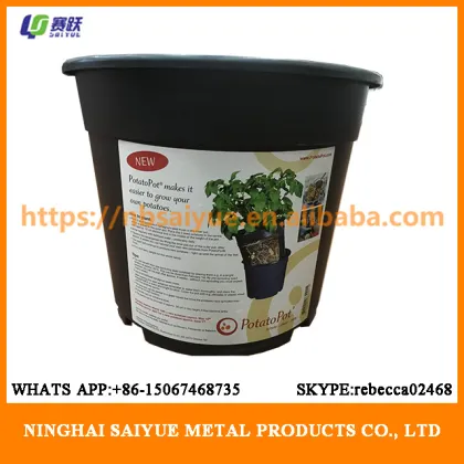 Potato Planting Use Plastic Nursery Garden Pot