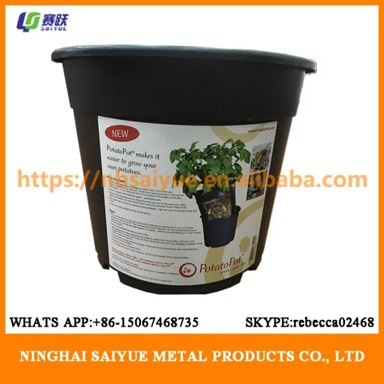 Potato Planting Use Plastic Nursery Garden Pot