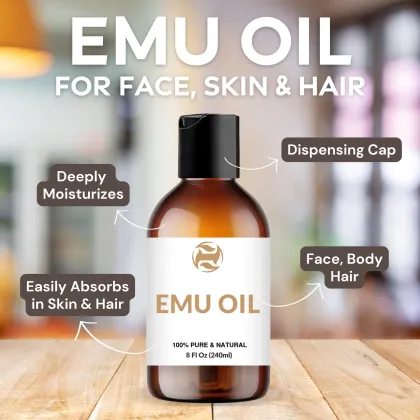 Bulk Pure Natural Oil Skin Care Emu Carrier Oils, Australia Ostrich Oil Used For Face and Body