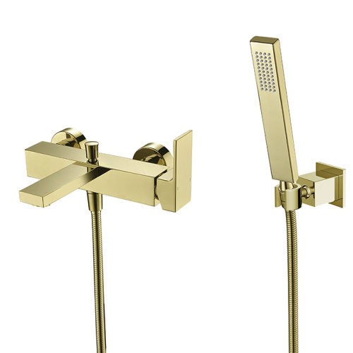 Brushed Nickel Wall Mount Tub Faucet