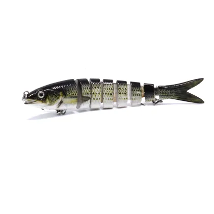 MSBN-002 8 segment Freshwater fishing lures Artificial Bait Type Swim Baits