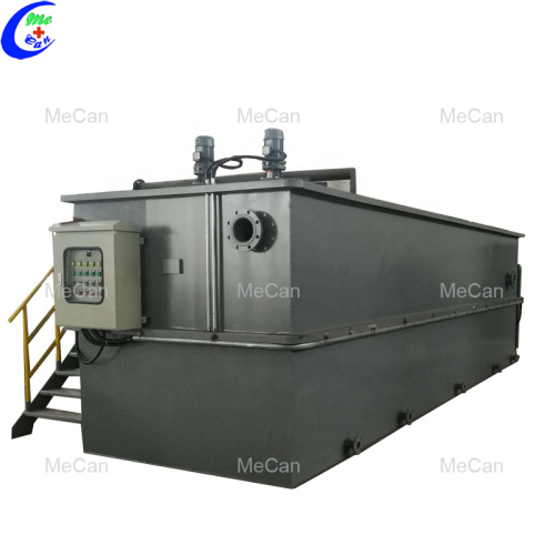 Dissolved gas flotation units for wastewater treatment unit