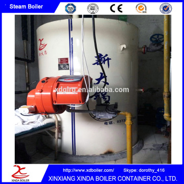 Factory supply LHS Series Low Capacity High Efficiency 300kg Natural Gas City Gas LPG CNG Fired Steam Boiler