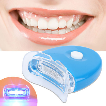 8Pcs/4Pairs Daily life Advanced Oral Care Teeth Whitening Strips/1Pc Easy use Treatment Teeth Whitening LED Light TSLM2