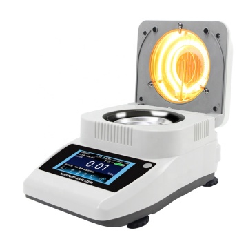 XF-1005CM Quick Moisture Meter: Drying Measurement Testing Machine for Plastic Particles with Halogen Ring Light
