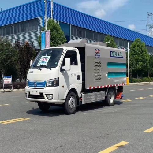 camion de balayeur de camion de balayeur de rue diesel