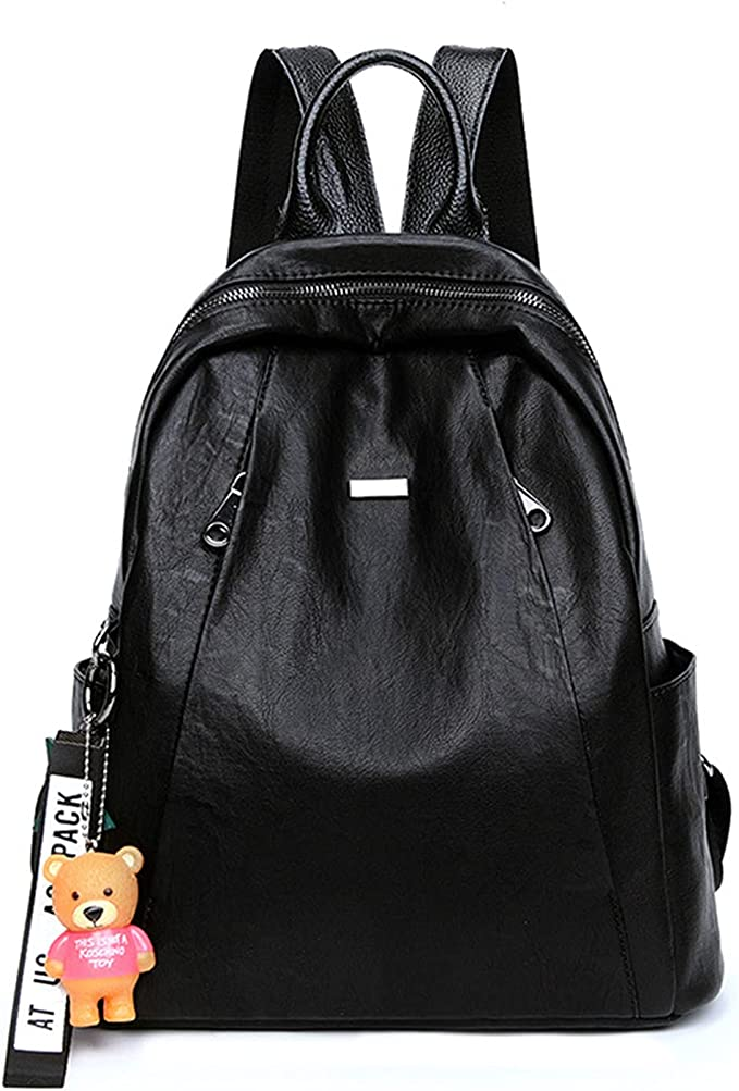 Women's Fashion Soft Leather Backpack