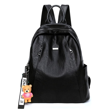 Frauen Mode weicher Lederrucksack