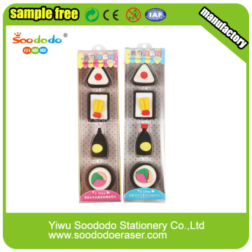 Rubber Eraser Stationery sets