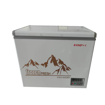 High Powered Solar Horizontal Freezer for Chest Blast Deep Refrigeration