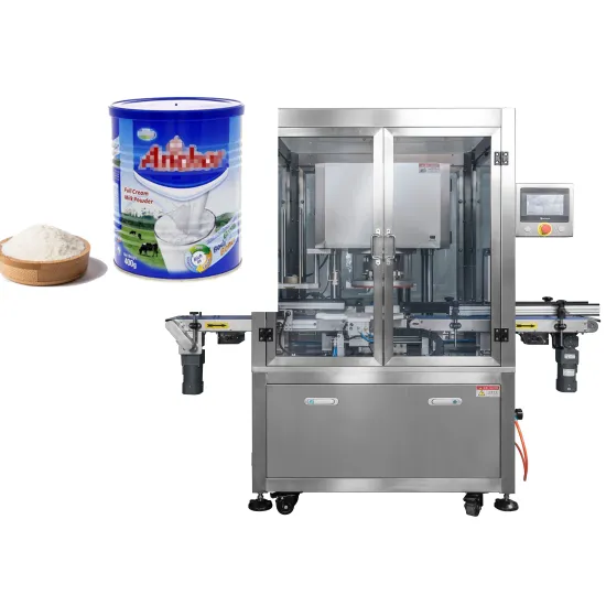 Factory Supply Custom Dual Mode Automatic Vacuum Nitrogen Filling Sealing Machine for Milk Powder