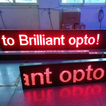 P10 Red Outdoor Water Proof Moving Message LED Sign