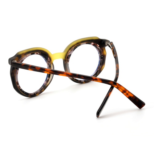 Round Lamination Acetate Glasses Frames
