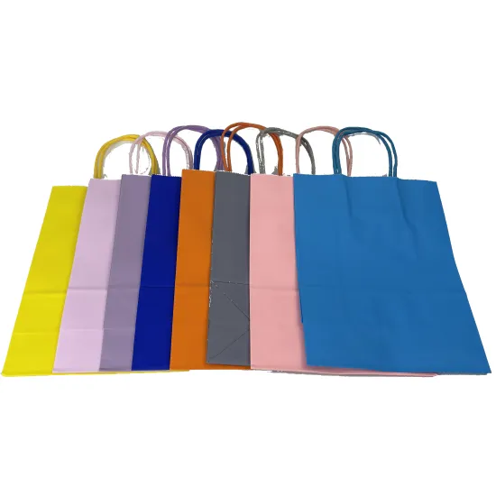 Kraft Paper Gift Bags with Handles