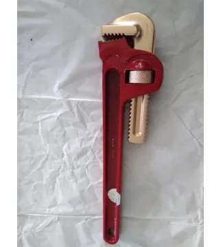 wrench pipe pliers handle red