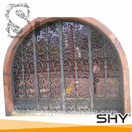 wrought iron decoration window guard gate