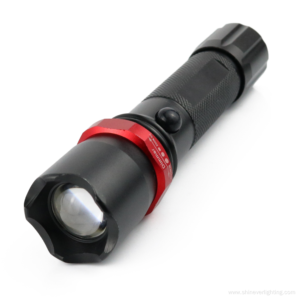 LED Waterproof 3W Long Distance Tactical Flashlight