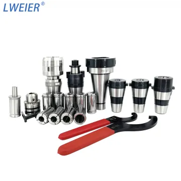 JXT25-50 Milling Chuck Set: Key Type Drill Chucks with Arbors for CNC Machines