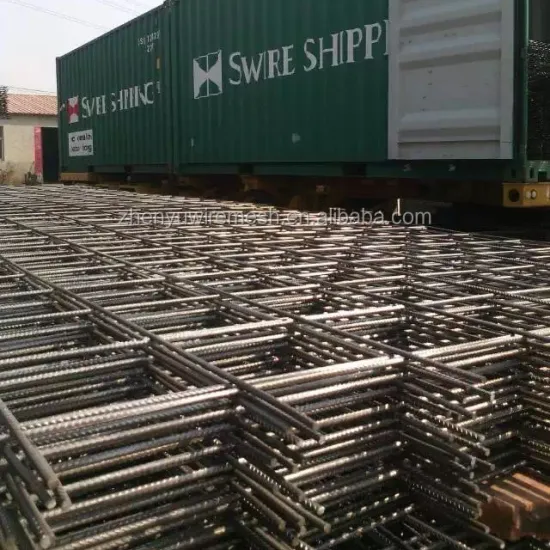 ZHENYU CRB550 Cold Ribbed Bar Galvanized Welded Mesh for Construction