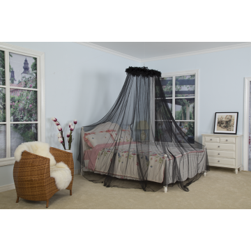 Black Feather Hanging Bed Mosquito Nets