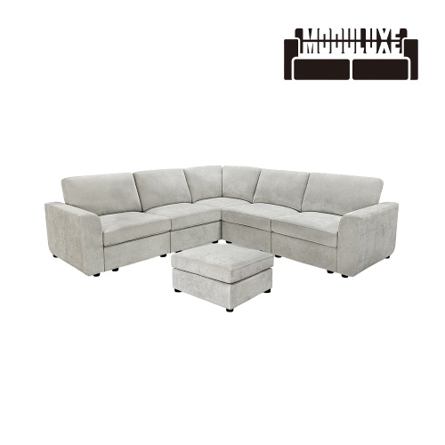 Sofa Bagian Modular Cohen Sleek dengan Warna Netral