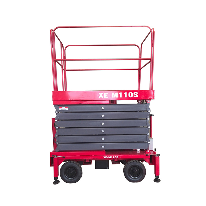 500kg Hydraulic Scissor Lift Table - Aerial Platform with 8m Lifting Height