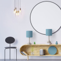 Haze Blue Table Lamps Modern Bedside Lamps