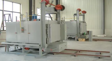 Oxidation proof stainless steel car type furnace