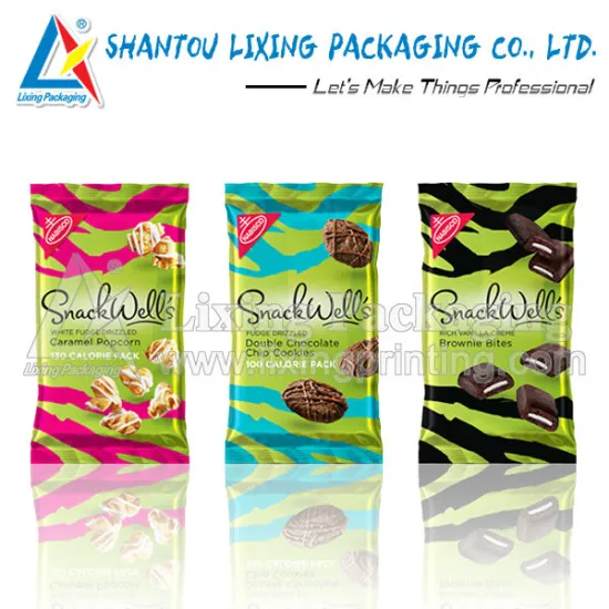 Metalized plastic bag