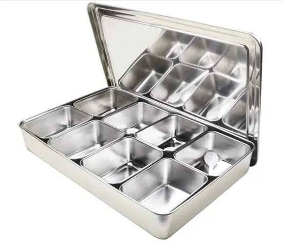 304 Stainless Steel Chinese Japanese Seasoning Box