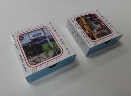 Puzzle Cube Paper Box
