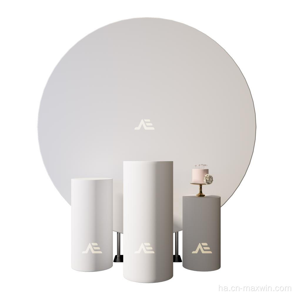 Zagaye na baya da teferinder teadle Pedestal Covers