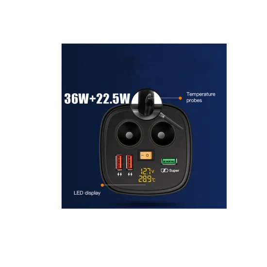 Oem Led Voltage Quick Cell Phone Charger 22.5W+18W+18W Supercharger Car Usb Charger