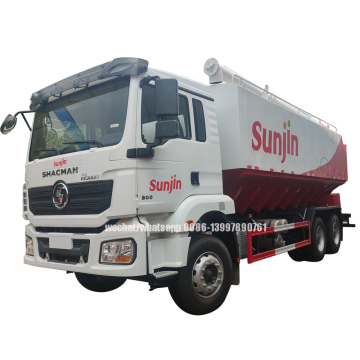 Shacman H3000 6x4 35cbm Tier/Hühnchen/Geflügel/Farm Futtermitteltransport (Hydrauliksystem)