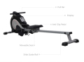 Nuovo design Rower Exercing Rowing Machine